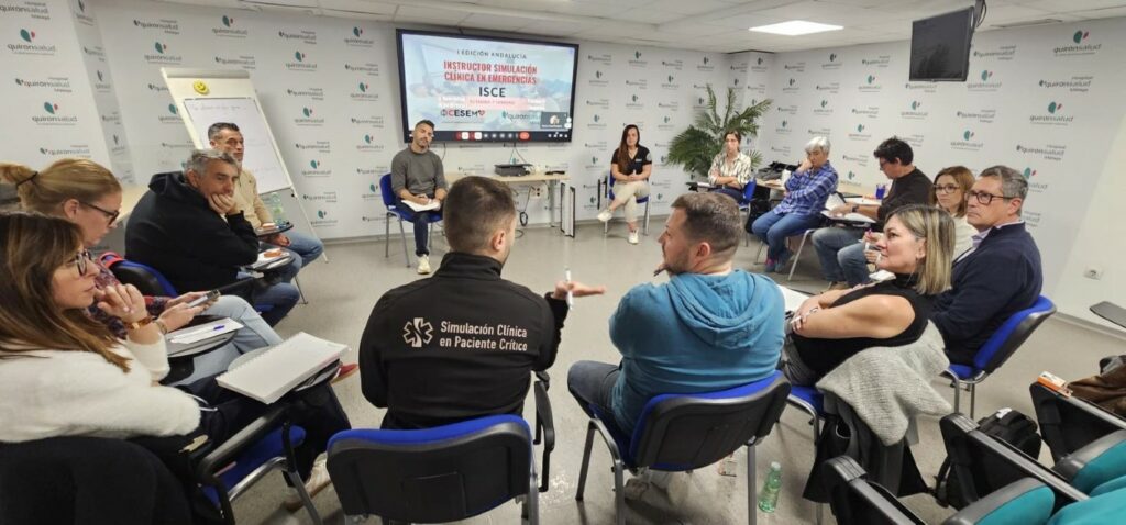 ISCE - curso de instructor en simulación clínica impartido por CESEM en Málaga