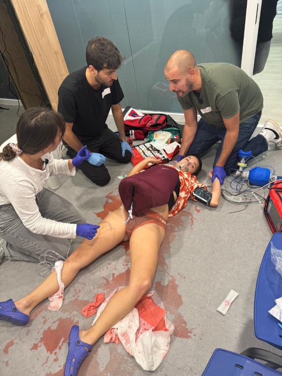 Curso de simulación de parto y emergencias obstétricas fuera del hospital