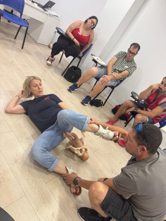 Curso de simulación de parto y emergencias obstétricas fuera del hospital